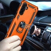 Military Grade Hybrid Case with Ring Grip for Samsung Galaxy A17 5G - Cosmic Orange