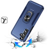Military Grade TUFF Shockproof Hybrid Armor Case with Ring Grip for Samsung Galaxy S26 - Blue