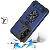Military Grade All-In-One Ring Stand Card Case for Samsung Galaxy S26 - Blue