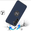360 Rotating Ring Grip Hybrid Case for Samsung Galaxy S26 Plus - Blue