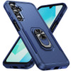 Military Grade TUFF Shockproof Hybrid Armor Case with Ring Grip for Samsung Galaxy A37 5G - Blue