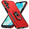 Military Grade TUFF Shockproof Hybrid Armor Case with Ring Grip for Samsung Galaxy A37 5G - Red