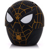 Bitty Boomers Collectible Bluetooth Wireless Portable Speaker - Marvel No Way Home Spider-Man Black & Gold Suit