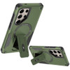 Military Grade HD Armor Magnetic Case with Kickstand for Samsung Galaxy S26 Ultra - Green