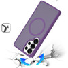 Shade Series Hybrid Case with Magnetic Ring for Samsung Galaxy S25 Ultra - Dark Purple