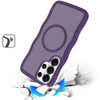 Shade Series Curly Wave Grip Hybrid Case with Magnetic for Samsung Galaxy S26 Ultra - Purple