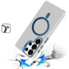 InFrame Series Magnetic Crystal Case with Camera Ring Stand for Samsung Galaxy S26 Ultra - Blue