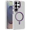InFrame Series Magnetic Crystal Case with Camera Ring Stand for Samsung Galaxy S26 Ultra - Purple