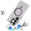 InFrame Series Magnetic Crystal Case with Camera Ring Stand for Samsung Galaxy S26 Ultra - Purple