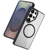 HD Slim Transparent Crystal Case with Magnetic for Samsung Galaxy S26 Ultra - Black