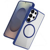HD Slim Transparent Crystal Case with Magnetic for Samsung Galaxy S26 Ultra - Blue