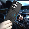 Magnetic Armor Stand Case for Samsung Galaxy S26 Ultra - Black