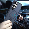 Magnetic Armor Stand Case for Samsung Galaxy S26 Ultra - Blue