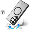 HD Slim Transparent Crystal Case with Magnetic for Samsung Galaxy S25 Ultra - Black
