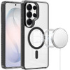 Magnetic Transparent Crystal Case for Samsung Galaxy S26 Ultra - Black