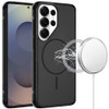 Carbon Fiber Series Magnetic Case for Samsung Galaxy S26 Ultra - Black