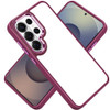 Optical Grade Acrylic Transparent Case for Samsung Galaxy S26 Ultra - Burgundy