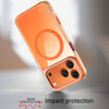 MagSafe Magnetic Crystal Case for iPhone 17 Pro Max - Cosmic Orange