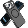 InFrame Series MagSafe Hybrid Case with Aluminum Camera Ring Stand for iPhone 17 Pro Max - Black
