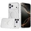 Transparent Protective Bumper Case with MagSafe for iPhone 17 Pro Max - White
