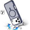 Candy Series Hybrid Case with MagSafe for iPhone 17 Pro Max - Blue