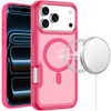 Candy Series Hybrid Case with MagSafe for iPhone 17 Pro Max - Hot Pink