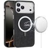 Premium Leather Case with MagSafe for iPhone 17 Pro Max - Black