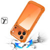 Military Grade Tough Shield Snap-on Transparent Case for iPhone 17 Pro Max - Cosmic Orange