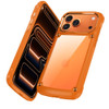 Military Grade Tough Shield Snap-on Transparent Case for iPhone 17 Pro Max - Cosmic Orange