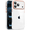 HD Crystal Clear Case for iPhone 17 Pro Max - Cosmic Orange