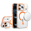 Clarity Collection MagSafe Case with Multi-Angle Camera Ring Stand for iPhone 17 Pro - Cosmic Orange