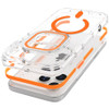 Clarity Collection MagSafe Case with Multi-Angle Camera Ring Stand for iPhone 17 Pro - Cosmic Orange