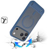 Shade Series MagSafe Matte Hybrid Case with Kickstand for iPhone 17 Pro - Blue