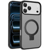Frosted MagSafe Stand Case for iPhone 17 Pro - Black