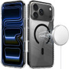 Transparent Crystal Edge Bumper Case with MagSafe for iPhone 17 Pro - Black