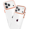 HD Crystal Clear Case for iPhone 17 Pro - Cosmic Orange