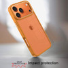 Optical Grade Acrylic Transparent Case for iPhone 17 Pro - Cosmic Orange