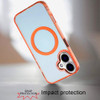 MagSafe Magnetic Crystal Case for iPhone 17 - Cosmic Orange