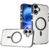 Transparent Protective Bumper Case with MagSafe for iPhone 17 - Black