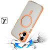 Transparent Protective Bumper Case with MagSafe for iPhone 17 - Cosmic Orange