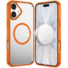HD Slim Transparent Crystal Case with MagSafe for iPhone 17 - Cosmic Orange