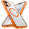 HD Slim Transparent Crystal Case with MagSafe for iPhone 17 - Cosmic Orange