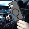 Shade Series MagSafe Matte Hybrid Case with Kickstand for iPhone 17 - Black