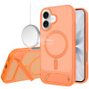 Shade Series MagSafe Matte Hybrid Case with Kickstand for iPhone 17 - Cosmic Orange
