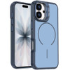 InFrame Series MagSafe Hybrid Case with Camera Ring Stand for iPhone 17 - Blue