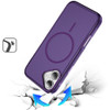 Carbon Fiber Series Hybrid Case with MagSafe for iPhone 17 - Purple