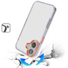 HD Crystal Clear Case for iPhone 17 - Cosmic Orange
