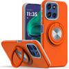 Circular Series Hybrid Case with Rotating Ring Stand for Motorola Moto G Stylus 2026 / 2025 - Cosmic Orange