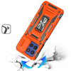 Military Grade Ring Holder Case with Camera Lens Cover for Motorola Moto G Stylus 2026 / 2025 - Cosmic Orange