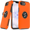 360 Rotating Ring Grip Hybrid Case for iPhone 17e / 16e - Cosmic Orange